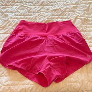 Gilly Hicks Bright Pink Athletic Shorts